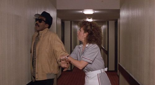 Richard Pryor and Audrie Neenan in See No Evil, Hear No Evil (1989)