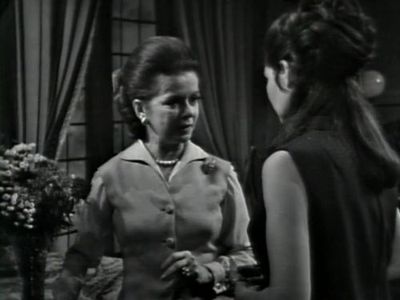 Joan Bennett and Alexandra Isles in Dark Shadows (1966)