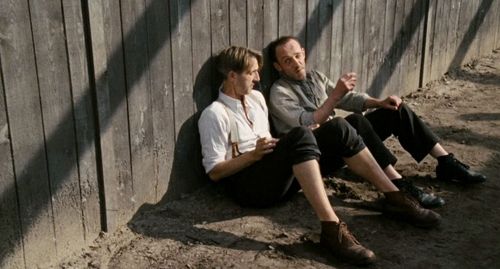Karl Markovics and Andreas Schmidt in The Counterfeiters (2007)