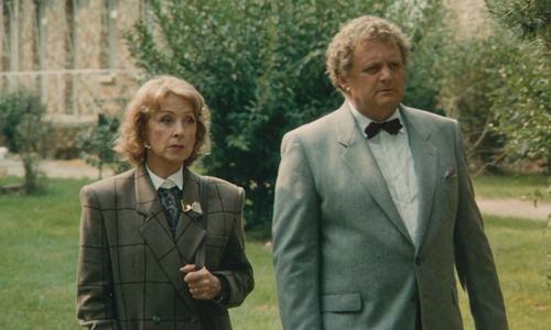 Danielle Darrieux and Jean-Louis Richard in A Few Days with Me (1988)