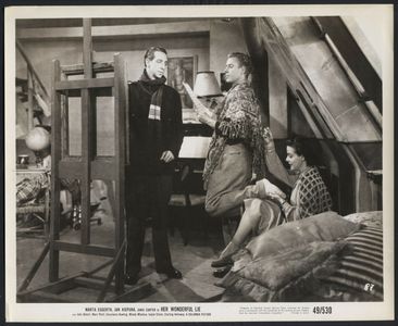 Janis Carter, Gil Lamb, and Marc Platt in Addio Mimí! (1949)