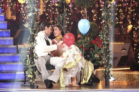 Maksim Chmerkovskiy and Hope Solo in Dancing with the Stars (2005)