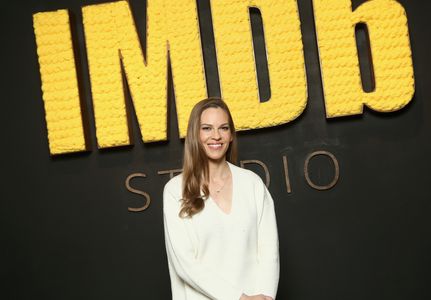 Hilary Swank at an event for What They Had (2018)