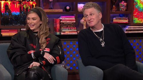 Michael Rapaport and Lala Kent in Watch What Happens Live with Andy Cohen: Lala Kent & Michael Rapaport (2024)