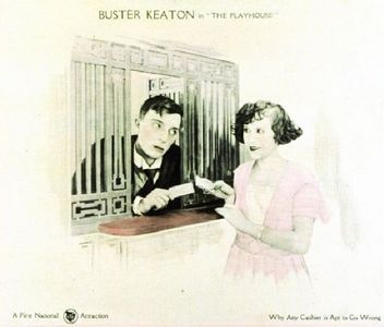 Buster Keaton and Virginia Fox in The Play House (1921)