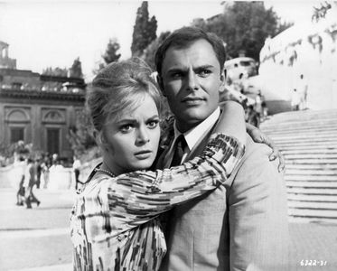 Letícia Román and John Saxon in The Evil Eye (1963)
