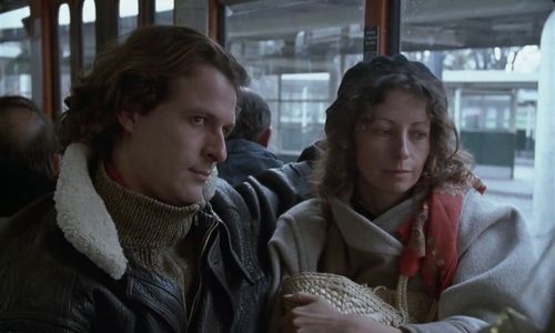 Marie Rivière and Frédéric van den Driessche in A Tale of Winter (1992)