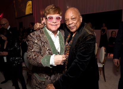 Elton John and Quincy Jones at an event for The Oscars (2019)