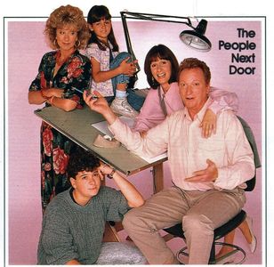 Jeffrey Jones, Jaclyn Bernstein, Mary Gross, Christina Pickles, and Chance Quinn in The People Next Door (1989)