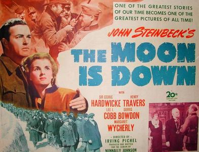 Dorris Bowdon, Henry Travers, Peter van Eyck, and Margaret Wycherly in The Moon Is Down (1943)