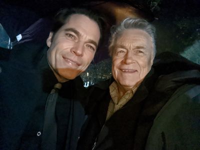 Art Hindle and Tim Rozon