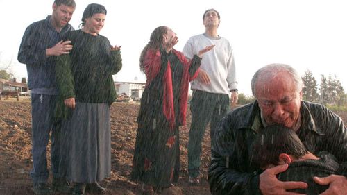 Golan Azulai, Yosef Carmon, and Irit Nathan Benedek in Wasserman - The Rain Man (2005)