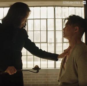 Vanessa Kai and Eddie Liu in Kung Fu and Loss