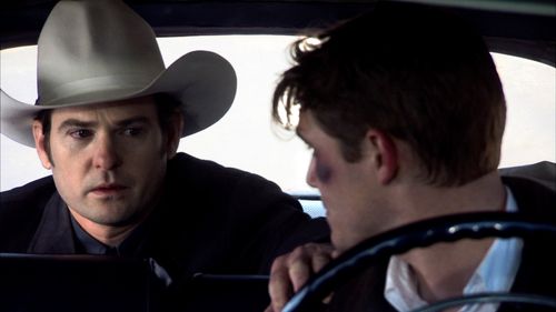 Henry Thomas and Jesse James in The Last Ride (2011)