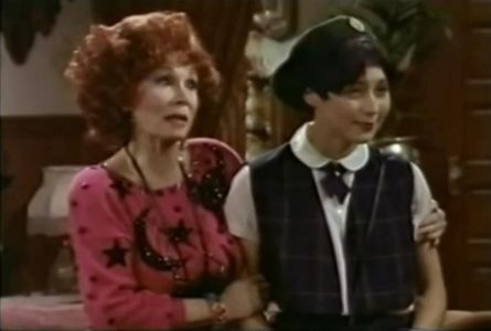 Katherine Helmond and Phoebe Augustine in The Elvira Show (1993)