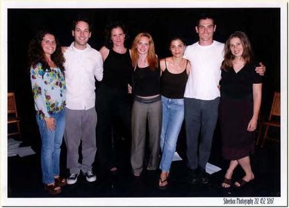 Morgan Stories 2002 at Culture Project, NY Sasha Eden, Paul Rudd, Ally Sheedy, Adrienne Shelly, Calle Thorne, Billy Crud