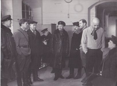 Andrei Boltnev, Semyon Farada, Aleksandr Filippenko, Yuriy Kuznetsov, and Aleksey Zharkov in My Friend Ivan Lapshin (198