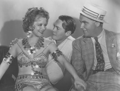 Clara Bow, Richard Cromwell, and Preston Foster in Hoopla (1933)