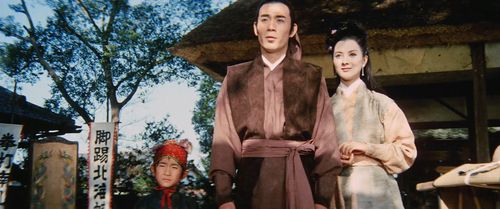 Yi Chang and Ling Wang in Zatoichi and the One-Armed Swordsman (1971)