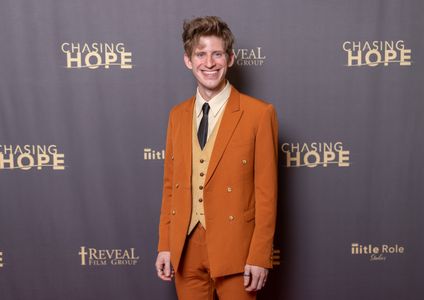 Michael Alan Herman at the Chasing Hope movie premiere