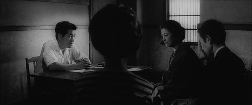 Tôru Abe, Jun Hamamura, and Mari Yoshimura in The Inheritance (1962)