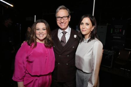 Paul Feig, Melissa McCarthy, and Kristen Wiig at an event for Ghostbusters (2016)