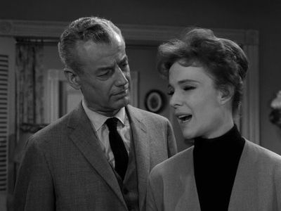 Janice Rule and Shepperd Strudwick in The Twilight Zone (1959)