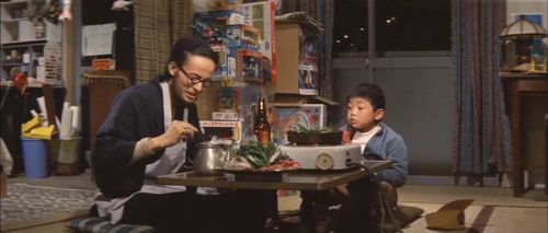 Hideyo Amamoto and Tomonori Yazaki in All Monsters Attack (1969)