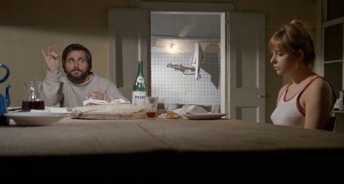 Rita Calderoni and Franco Nero in A Quiet Place in the Country (1968)