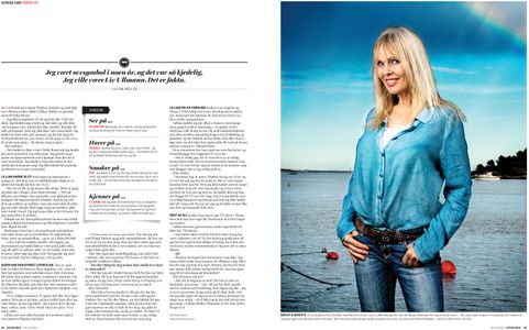 2015 Fall VG Newspaper Norway Celebrity Interview