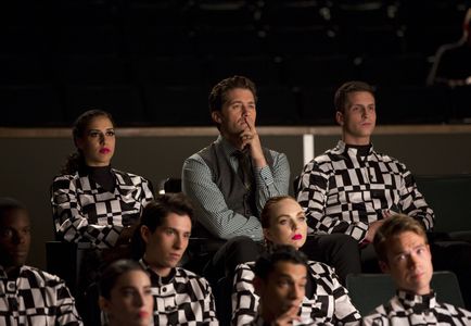 Matthew Morrison and Max George in Glee (2009)