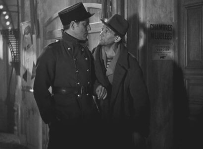 Raymond Aimos and Jean Gabin in Port of Shadows (1938)