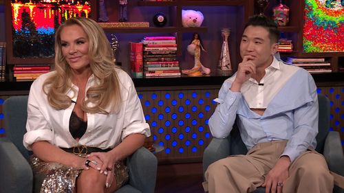 Heather Gay and Joel Kim Booster in Watch What Happens Live with Andy Cohen: Heather Gay & Joel Kim Booster (2024)