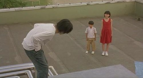 Ken'ichi Matsuyama, Mayuko Fukuda, and Narushi Fukuda in Death Note: L Change the World (2008)