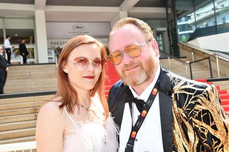Partners Halle Capone and Greg Tally at Festival de Cannes 2023.
