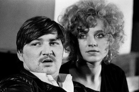 Rainer Werner Fassbinder and Hanna Schygulla in Baal (1970)