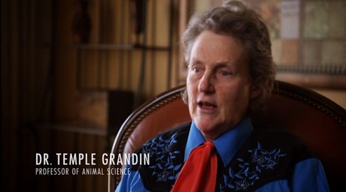 Temple Grandin in Eating Animals (2017)