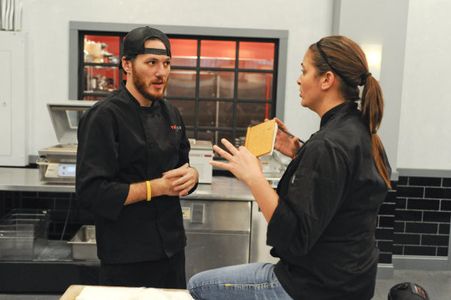 Spike Mendelsohn and Antonia Lofaso in Top Chef (2006)