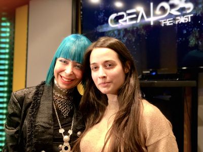Eleonora Fani and Jessica Bologna (voice of Joro - CREATORS The Past - Italian version)