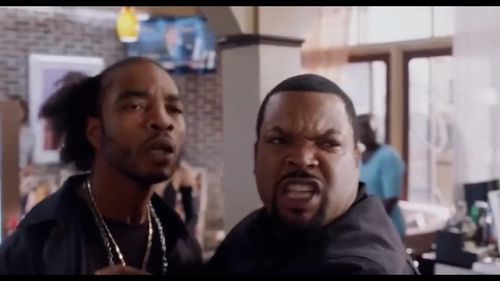 Still of Renell Gibbs,Ice Cube in Barbershop: The Next Cut (2016)