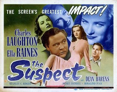 Charles Laughton, Dean Harens, and Ella Raines in The Suspect (1944)