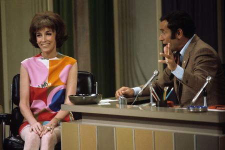 Joey Bishop and Helen Gurley Brown at an event for The Joey Bishop Show (1967)