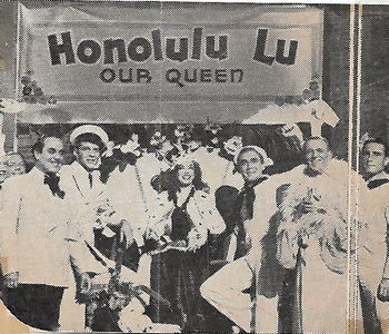 Bruce Bennett, Leo Carrillo, Forrest Tucker, and Lupe Velez in Honolulu Lu (1941)