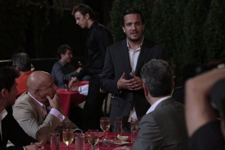 Anthony Bourdain, Tom Colicchio, and Fabio Viviani in Top Chef (2006)