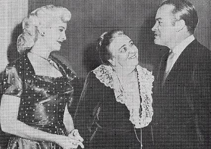 Bob Hope, Jane Darwell, and Marilyn Maxwell in The Lemon Drop Kid (1951)