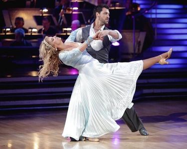 Kirstie Alley and Maksim Chmerkovskiy in Dancing with the Stars (2005)