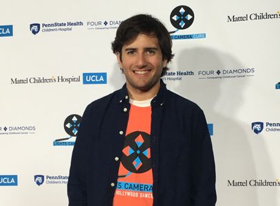 On the red carpet at Lights Camera Cure's Hollywood Dance Marathon 2016