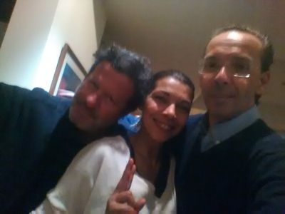 Joaquim de Almeida, Sandra Cóias, and Jose Magan