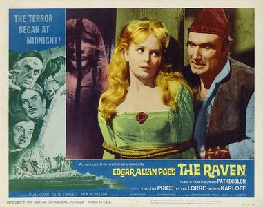 Aaron Saxon and Olive Sturgess in The Raven (1963)