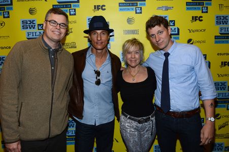 Matthew McConaughey, Eric d'Arbeloff, Sarah Green, and Jeff Nichols at an event for Mud (2012)